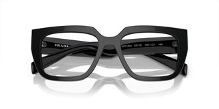 Prada PR A03V women Black Squared Eyeglasses