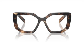 Prada PR A04V women Havana Geometric Eyeglasses