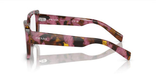 Prada PR A04V women Havana Geometric Eyeglasses