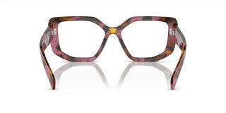 Prada PR A04V women Havana Geometric Eyeglasses