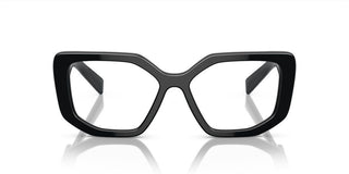 Prada PR A04V women Black Geometric Eyeglasses