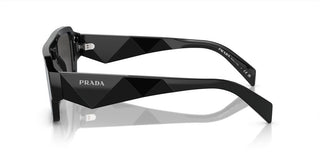 Prada PR A05S men Black Geometric Sunglasses