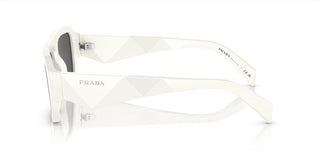 Prada PR A05S men White Geometric Sunglasses