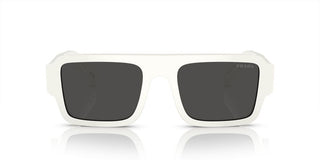 Prada PR A05S men White Geometric Sunglasses