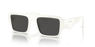 Prada PR A05S men White Geometric Sunglasses