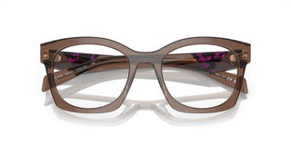 Prada PR A05V women Brown Butterfly Eyeglasses