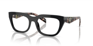 Prada PR A06V women Black Geometric Eyeglasses