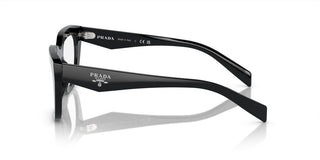 Prada PR A06V women Black Geometric Eyeglasses