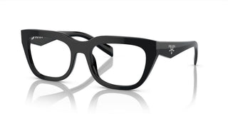 Prada PR A06V women Black Geometric Eyeglasses