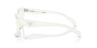 Prada PR A06V women White Geometric Eyeglasses