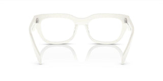 Prada PR A06V women White Geometric Eyeglasses