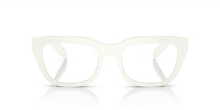 Prada PR A06V women White Geometric Eyeglasses