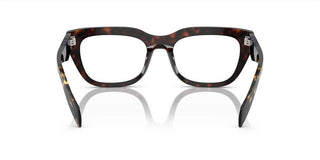 Prada PR A06V women Havana Geometric Eyeglasses