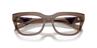 Prada PR A06V women Brown Geometric Eyeglasses