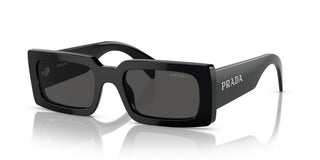 Prada PR A07S women Black Geometric Sunglasses