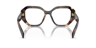 Prada PR A07V women Havana Geometric Eyeglasses