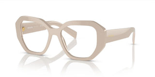 Prada PR A07V women White Geometric Eyeglasses