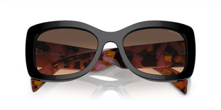 Prada PR A08S women Red Geometric Sunglasses