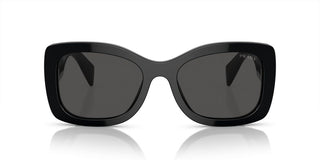 Prada PR A08S women Black Geometric Sunglasses