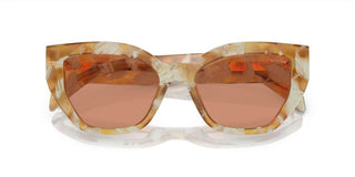 Prada PR A09S women Brown Butterfly Sunglasses