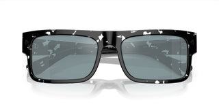 Prada PR A10S men Havana Geometric Sunglasses