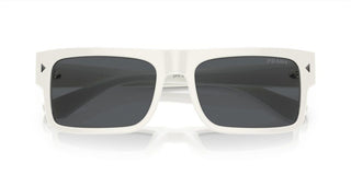 Prada PR A10S men White Geometric Sunglasses