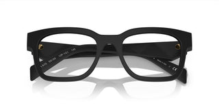 Prada PR A10V men Black Squared Eyeglasses