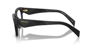 Prada PR A10V men Black Squared Eyeglasses