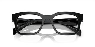 Prada PR A10V men Black Squared Eyeglasses