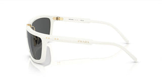 Prada PR A11S men White Geometric Sunglasses