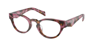 Prada PR A11VD women Pink Round Eyeglasses