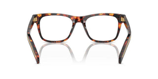 Prada PR A13V men Havana Squared Eyeglasses