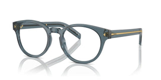 Prada PR A14V men Blue Round Eyeglasses