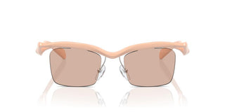 Prada PR A15S men Pink Geometric Sunglasses