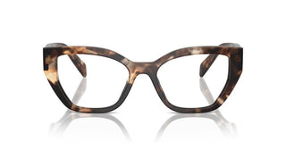 Prada PR A16V women Havana Squared Eyeglasses