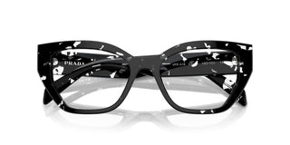 Prada PR A16V women Black Squared Eyeglasses