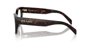 Prada PR A16V women Havana Squared Eyeglasses