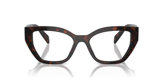 Prada PR A16V women Havana Squared Eyeglasses