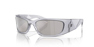 Prada PR A19S men Grey Squared Sunglasses