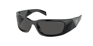 Prada PR A19S men Black Squared Sunglasses