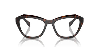 Prada PR A20V women Havana Geometric Eyeglasses