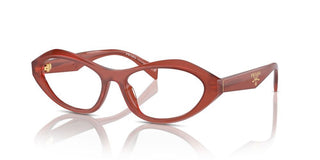 Prada PR A21V women Red Squared Eyeglasses