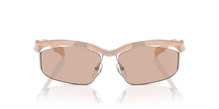 Prada PR A25S women Pink Visor Sunglasses