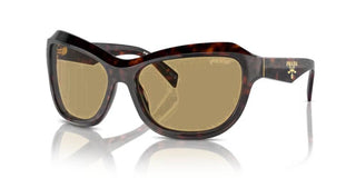 Prada PR A27S women Havana Butterfly Sunglasses