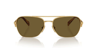 Prada PR A50S women Gold Geometric Sunglasses