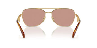 Prada PR A50S women Gold Geometric Sunglasses