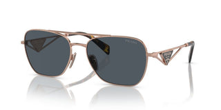 Prada PR A50S women Rose gold Geometric Sunglasses