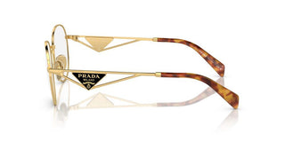 Prada PR A50V women Gold Round Eyeglasses