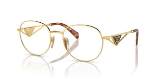 Prada PR A50V women Gold Round Eyeglasses