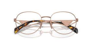 Prada PR A50V women Rose gold Round Eyeglasses